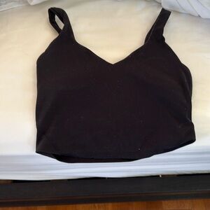 lululemon athletica Black Tank Top